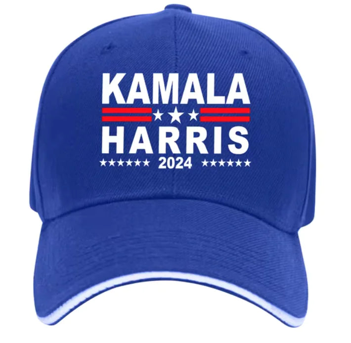 Kamala Harris Baseball Cap - Unisex, Breathable, Adjustable Fashion Hat for Hiking, Fishing, and Everyday Wear