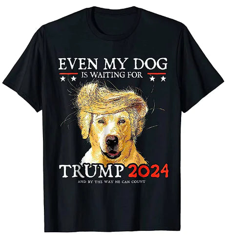 Even My Dog Supports Trump 2024 T-Shirt