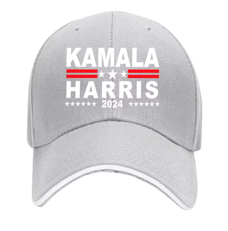 Kamala Harris Baseball Cap - Unisex, Breathable, Adjustable Fashion Hat for Hiking, Fishing, and Everyday Wear