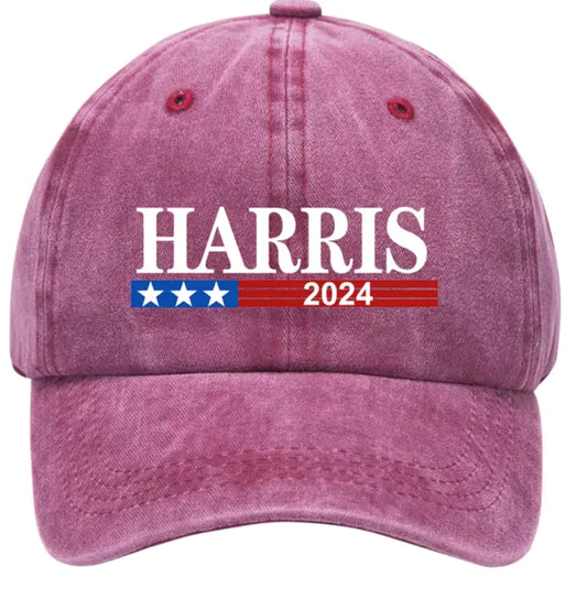 Kamala Harris Baseball Cap - Unisex, Breathable, Adjustable Fashion Hat for Hiking, Fishing, and Everyday Wear